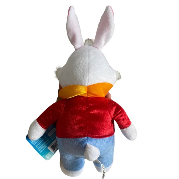 Disney Alice in Wonderland White Rabbit Plush 10” - Picture 2 of 4